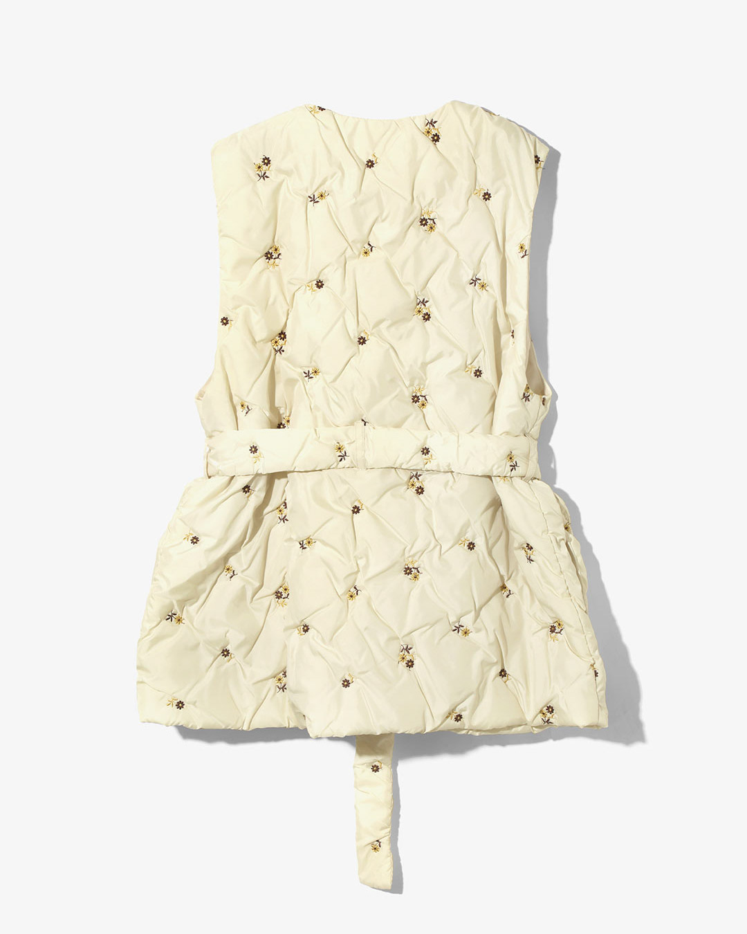 PADDED VEST – ORIGINAL FLORAL EMB. ¥56,100