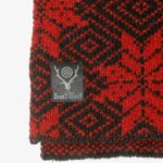 KNIT SCARF – SNOWFLAKES ¥9,900