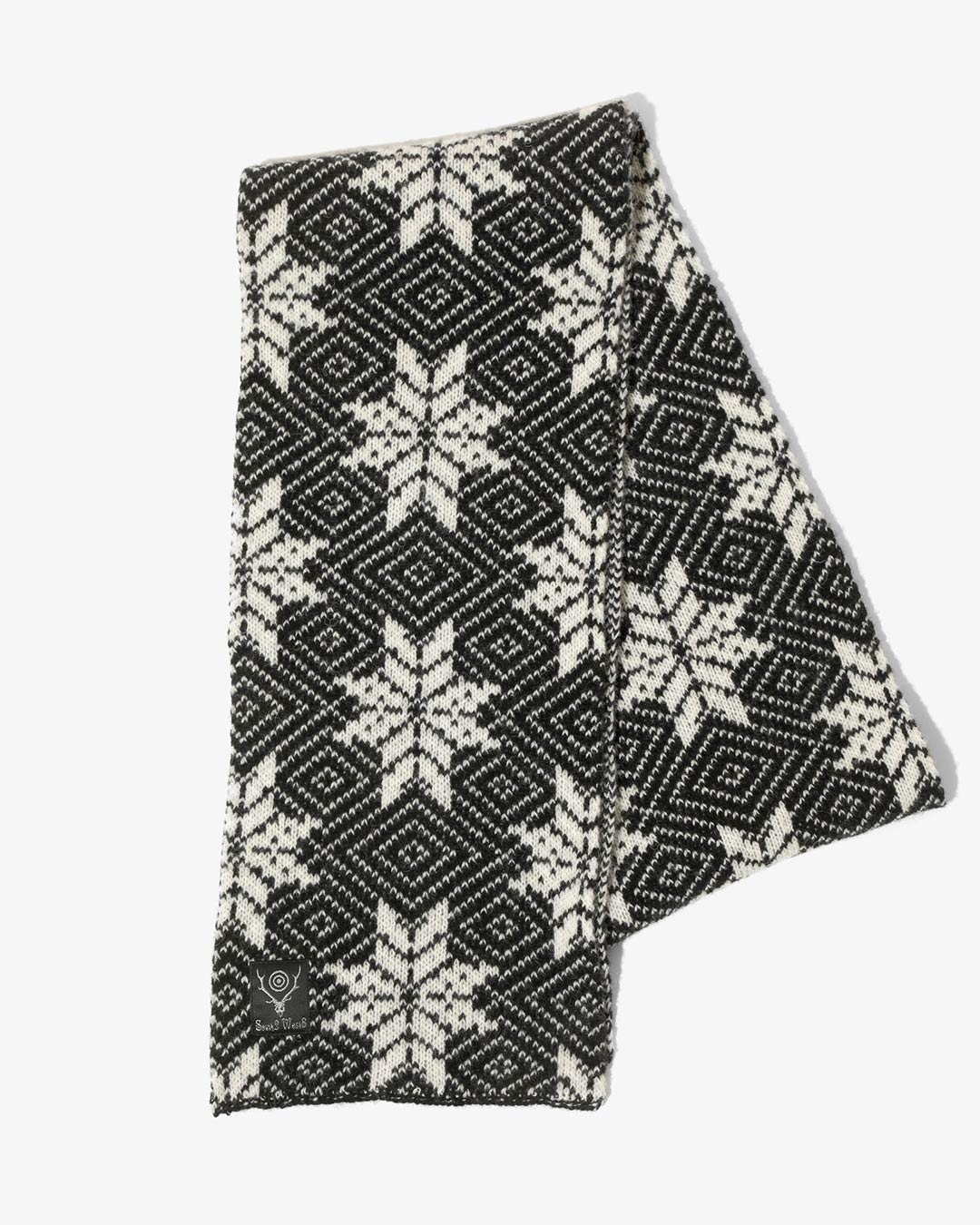 KNIT SCARF – SNOWFLAKES ¥9,900