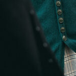 〈WOBURN WALK〉 「FISHERMAN SHETLAND CARDIGAN」