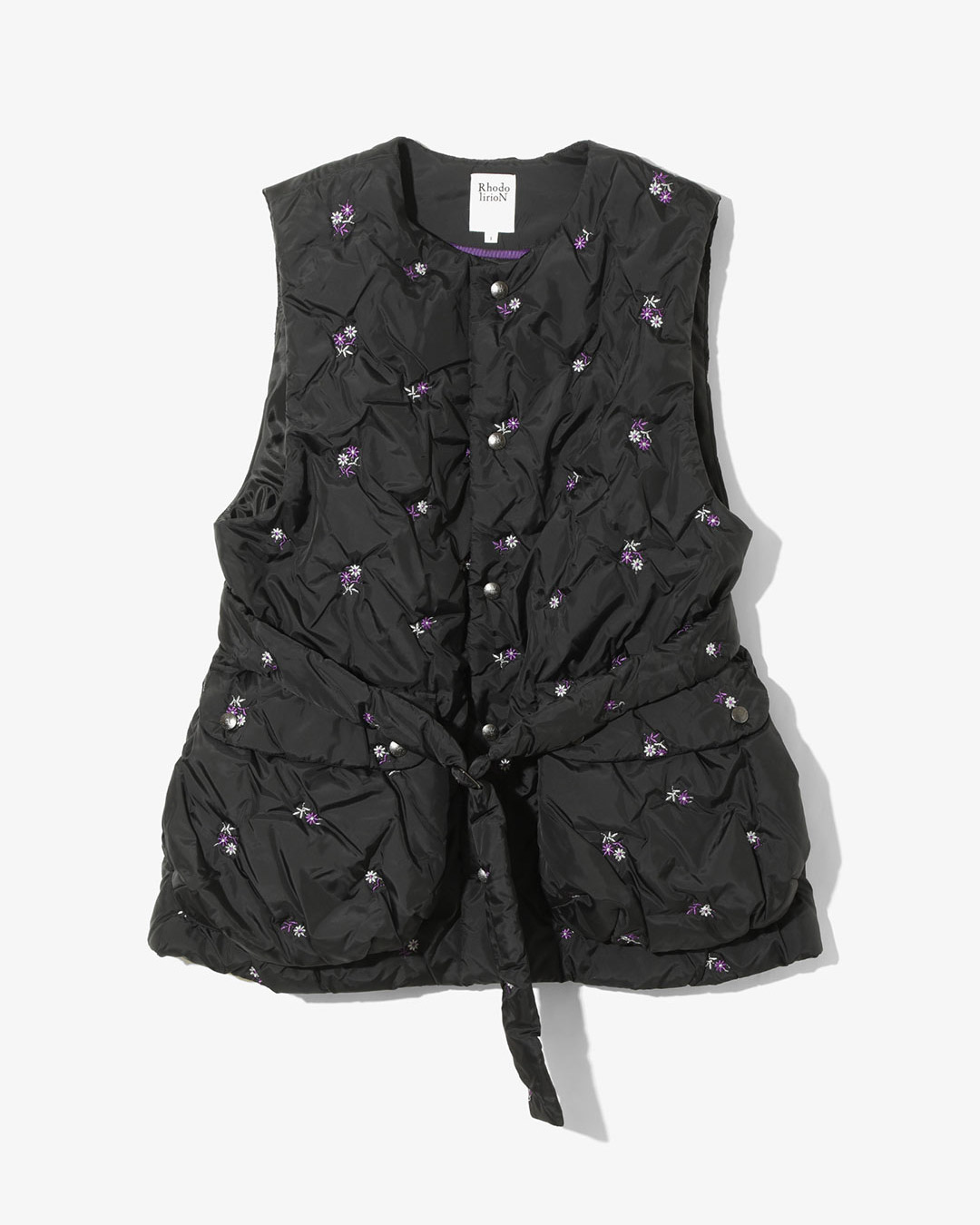 PADDED VEST – ORIGINAL FLORAL EMB. ¥56,100