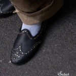 〈ENGINEERED GARMENTS〉×〈Sabah〉穴飾りデザインと、スタッズモデル２型が登場