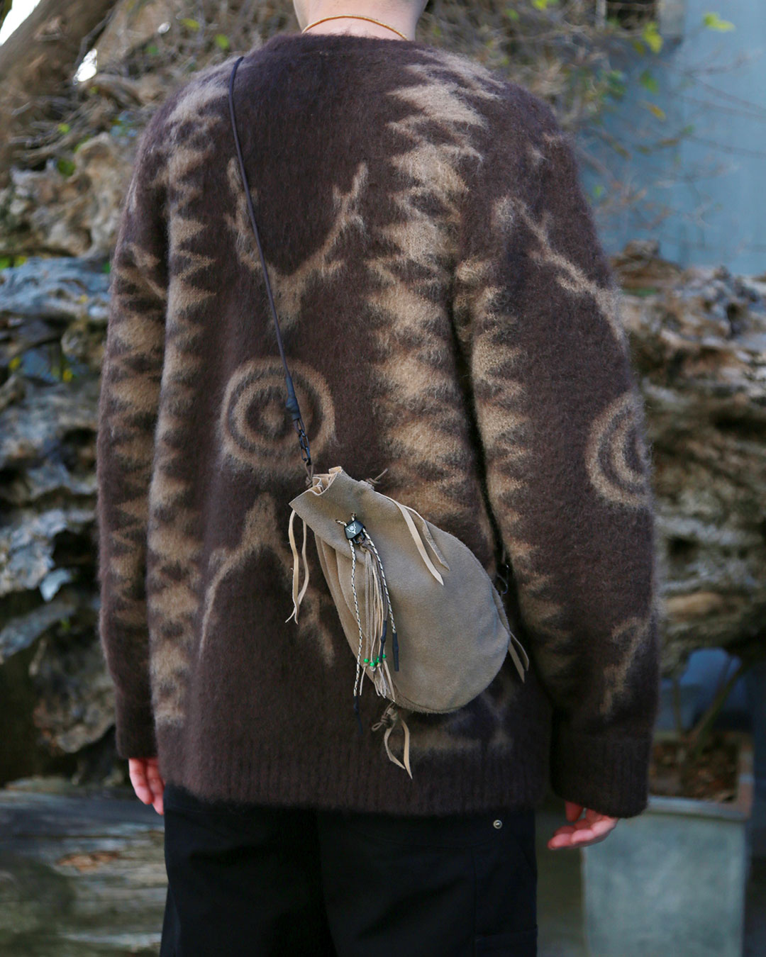 〈SOUTH2 WEST8〉×〈B:TOGETHER〉 別注レザーアクセサリー “KINCHAKU”