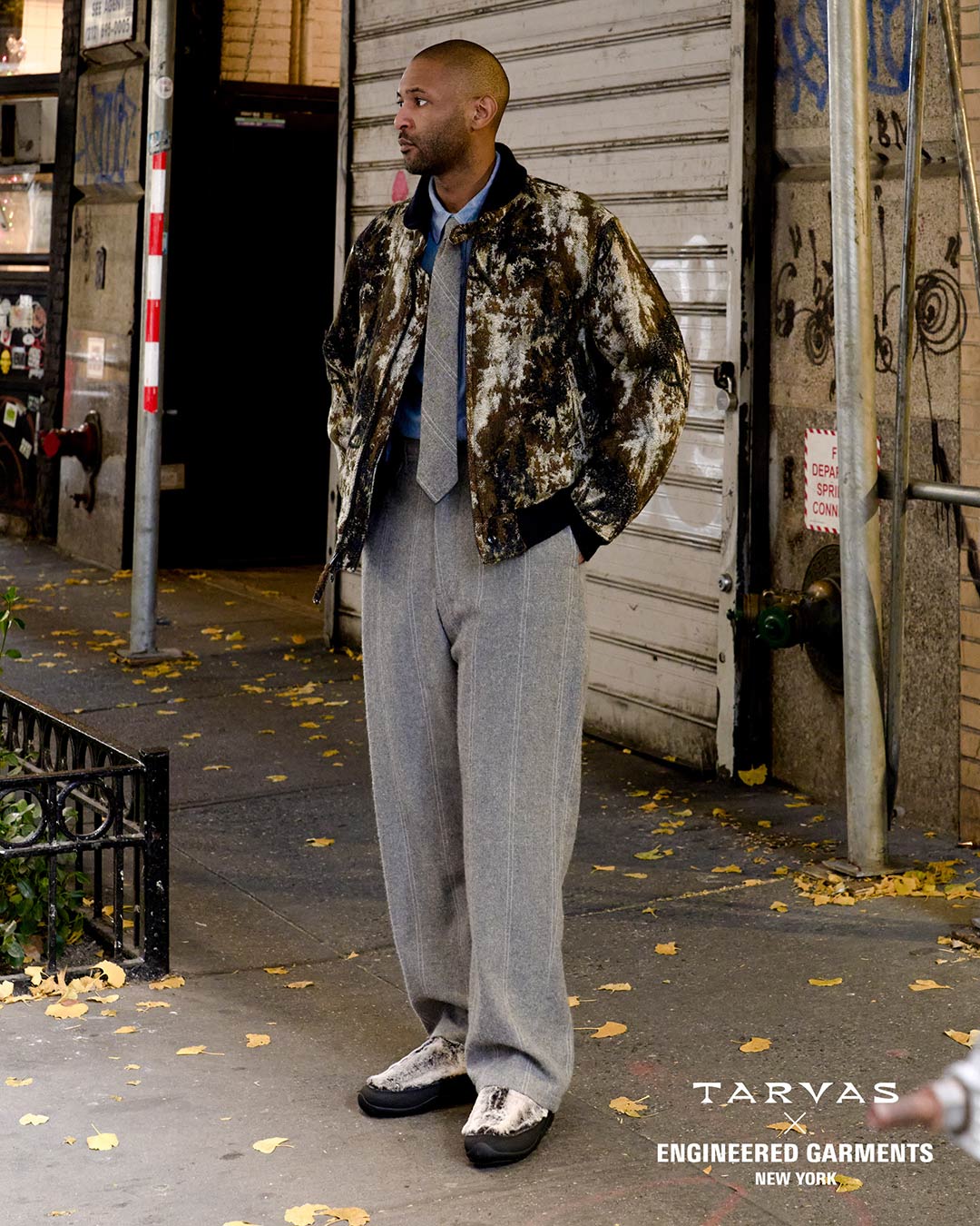 〈EG〉x〈TARVAS〉 モックにフェイクファーを配したコラボモデル