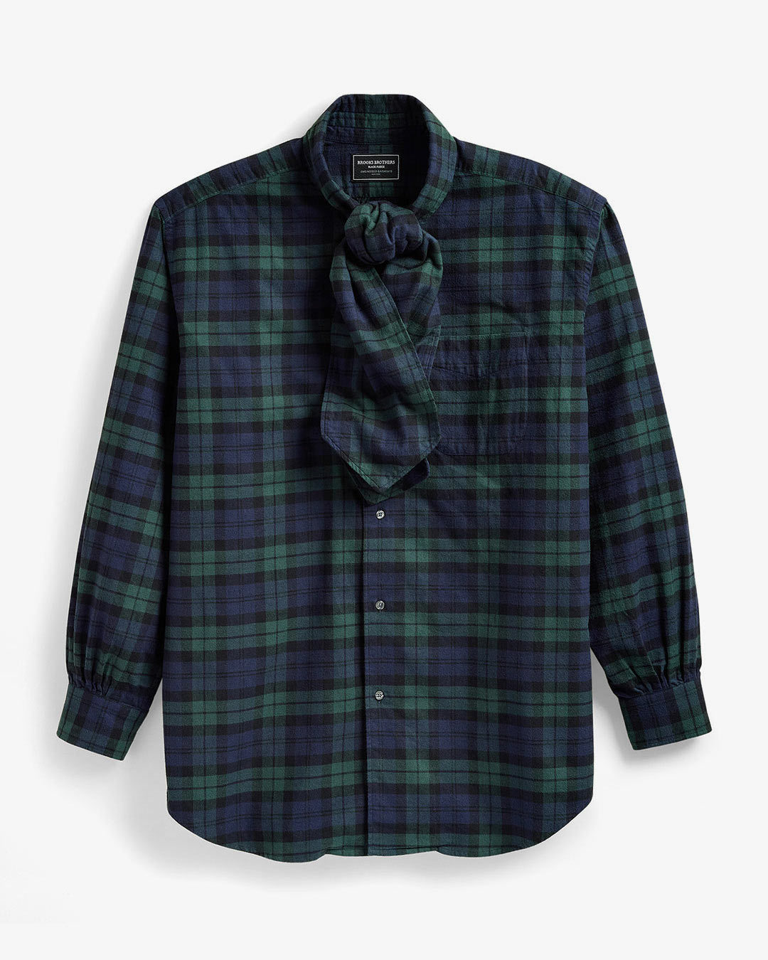 OVERSIZED ASCOT COLLAR SHIRT ¥69,300