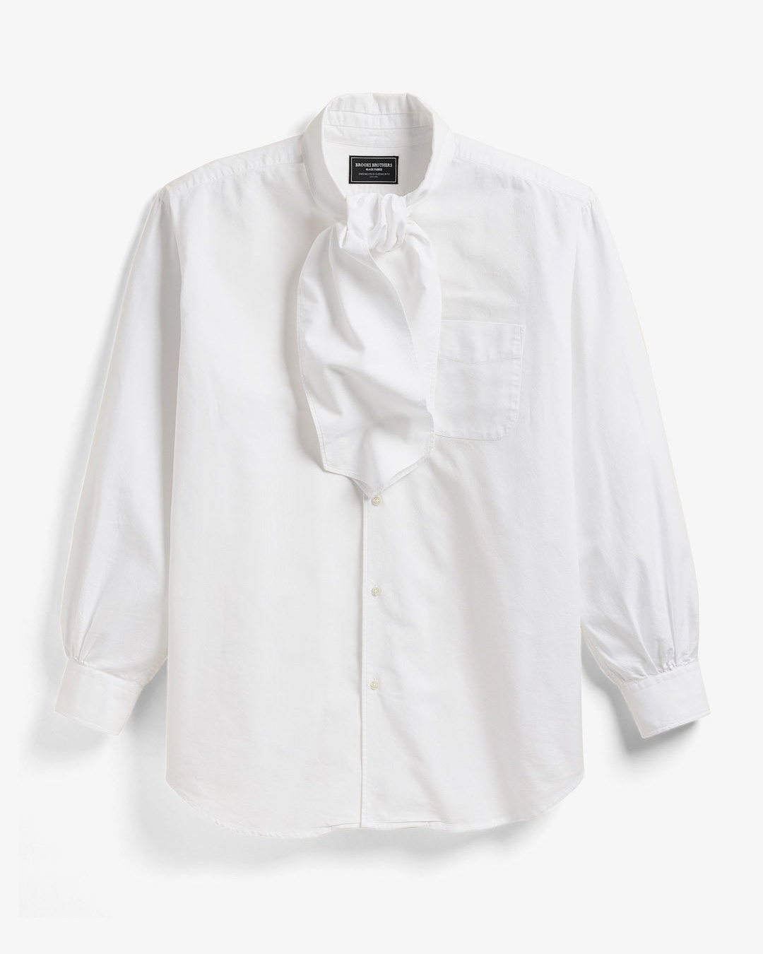 OVERSIZED ASCOT COLLAR SHIRT ¥69,300
