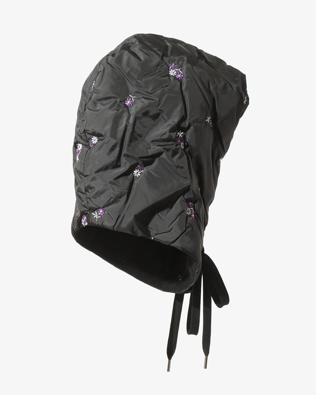 PADDED HOODY SCARF – ORIGINAL FLORAL EMB. ¥26,400