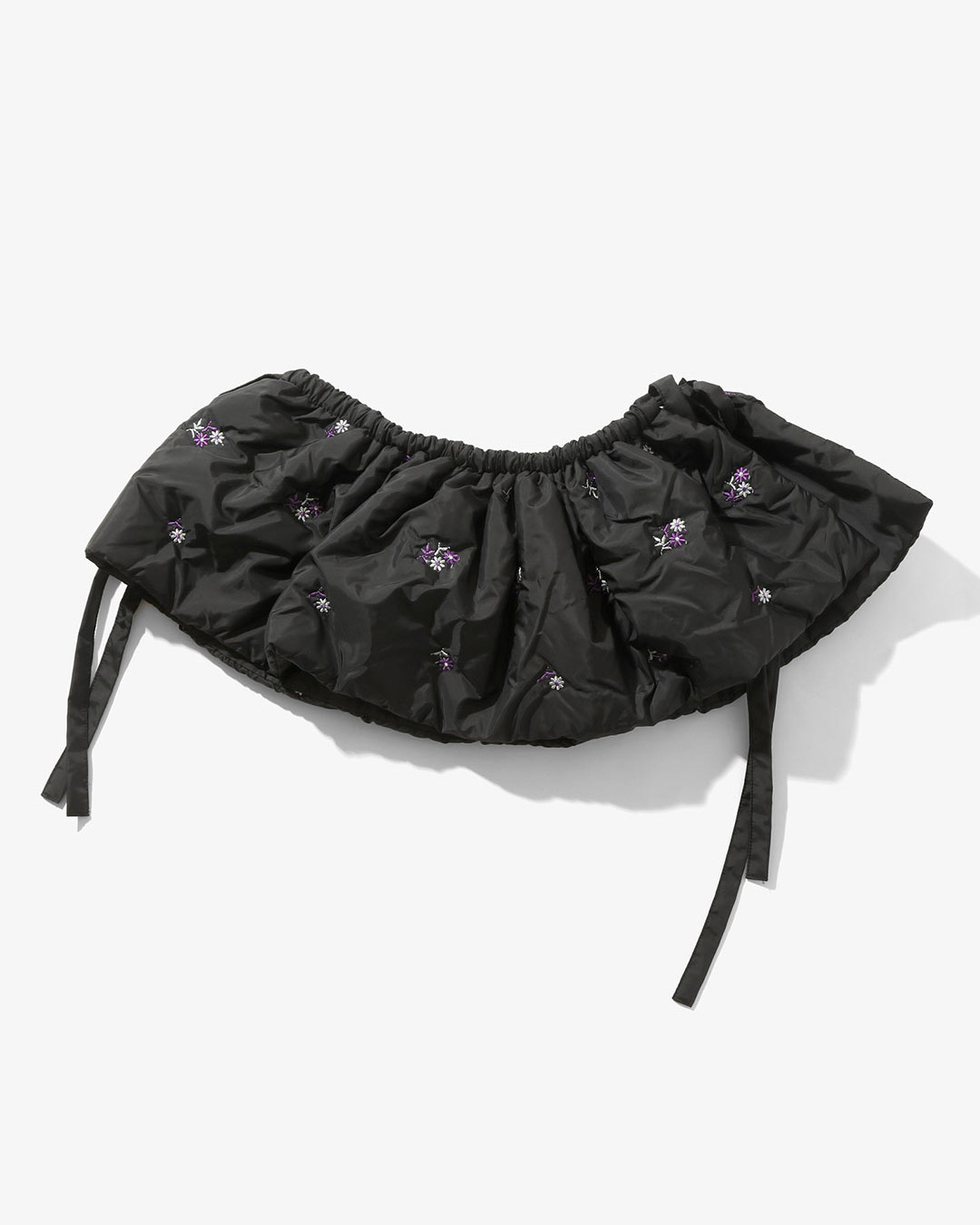 PADDED VARIATION APRON – ORIGINAL FLORAL EMB. ¥27,500