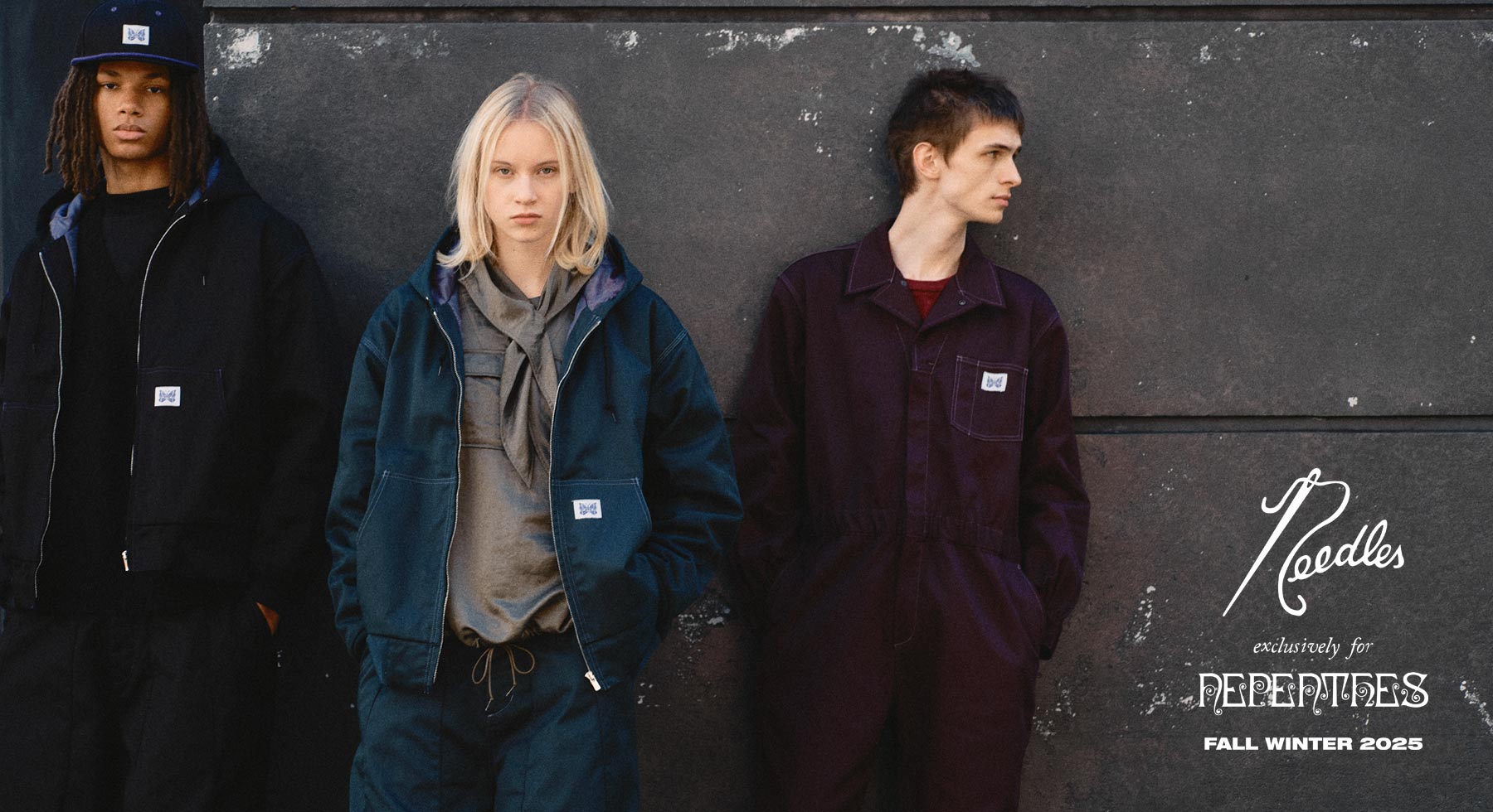 〈NEEDLES〉for NEPENTHES
FALL WINTER 2025 DROP2