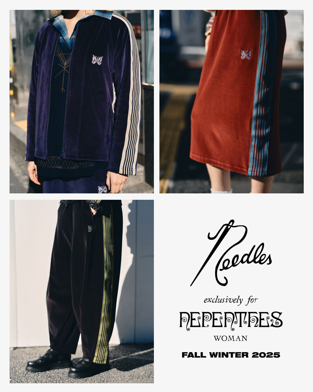 〈NEEDLES〉11月14日（金）リリースネペンテスウーマン別注プロダクト第一弾