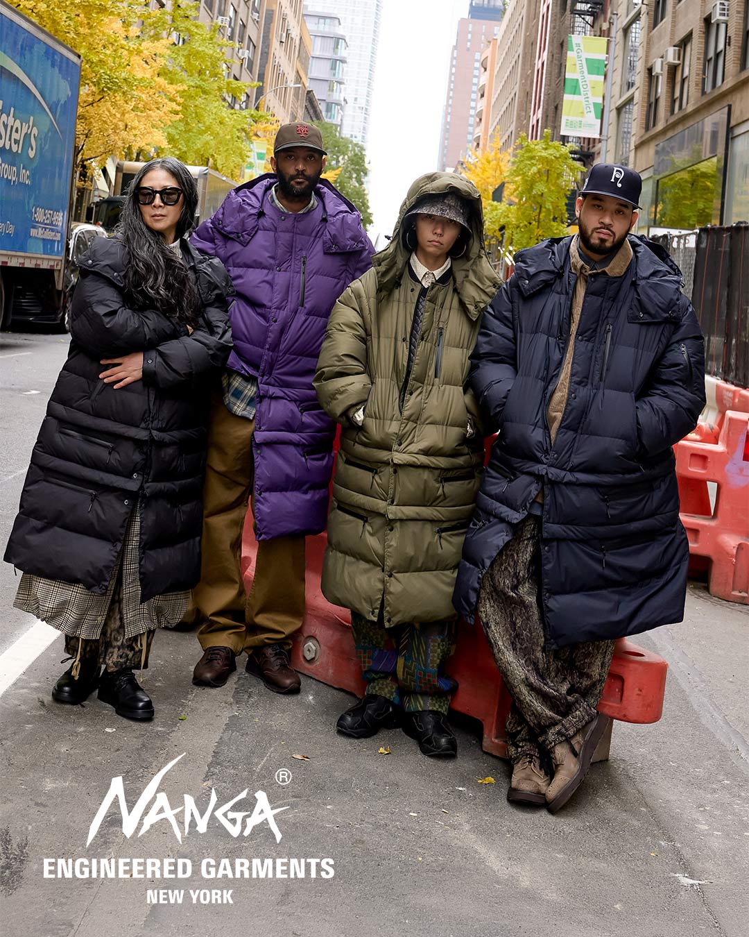 〈ENGINEERED GARMENTS〉x〈NANGA〉自由に変形する別注デタッチャブルダウン