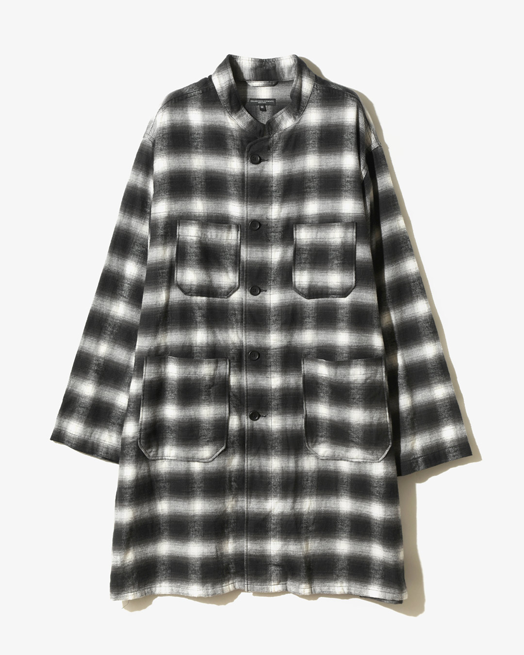 DAYTON LONG SHIRT - SHADOW PLAID FLANNEL ¥47,300