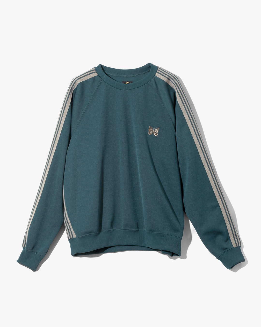 TRACK CREW NECK SHIRT - POLY SMOOTH ¥22,000