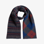 ARGYLE MIXED SCARF ¥37,400