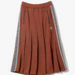 PLEATED TRACK SKIRT - POLY SMOOTH ¥23,100