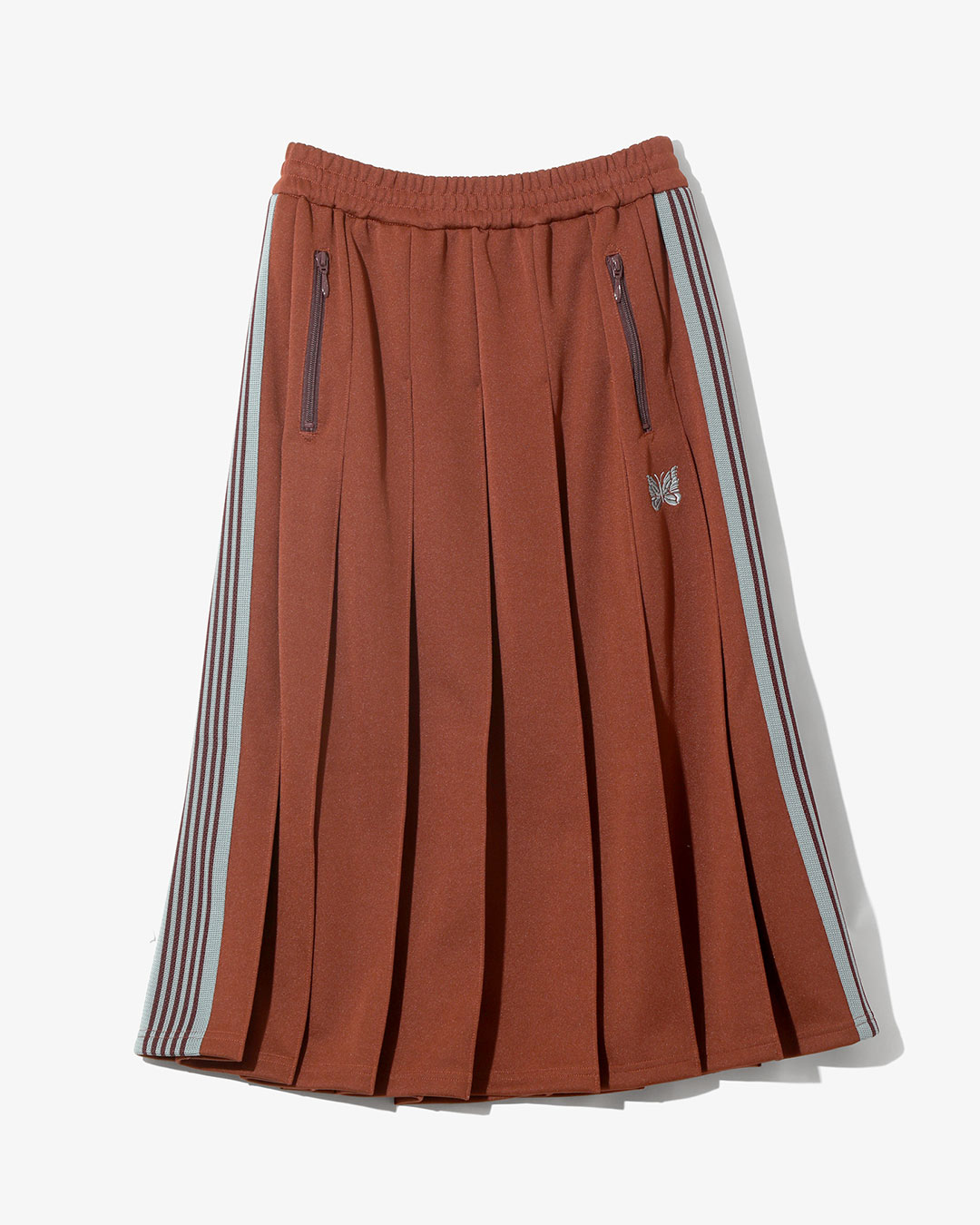 PLEATED TRACK SKIRT - POLY SMOOTH ¥23,100