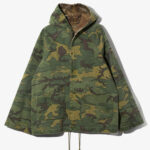 REVERSIBLE HOODED COAT - CAMO TWILL¥66,000