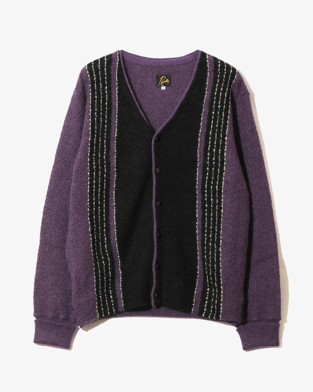 KNIT CARDIGAN - CREPE WEAVE STRIPE ¥37,400