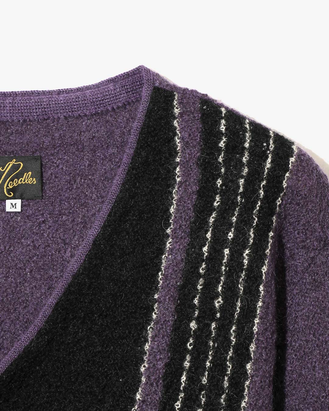 KNIT CARDIGAN - CREPE WEAVE STRIPE ¥37,400