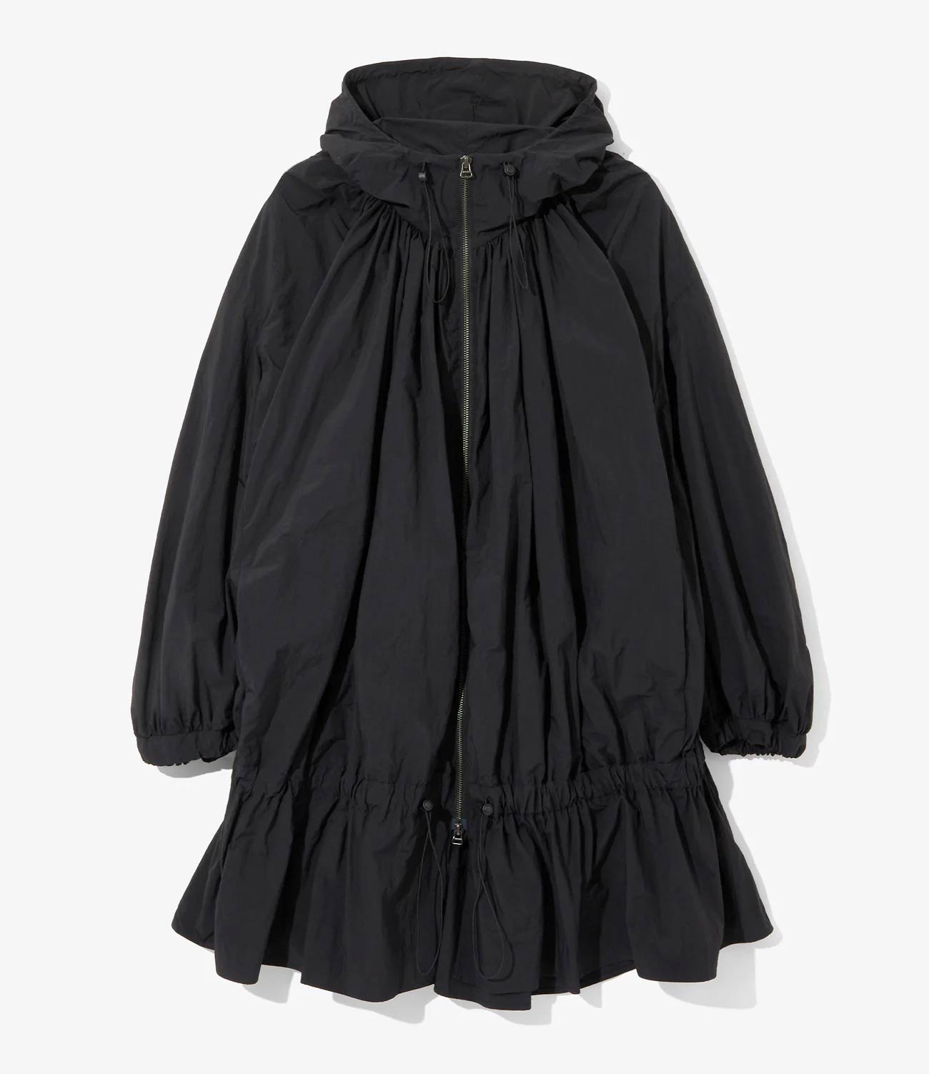 RHODOLIRION HOODED ZIP COAT