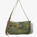 REVERSIBLE NEWS PAPER BAG - CAMO TWILL¥37,400
