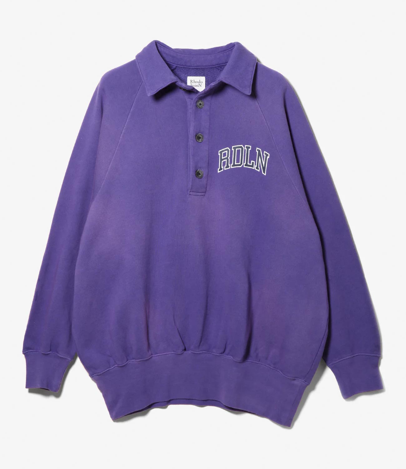 RHODOLIRION LOGOTYPE POLO SWEATSHIRT