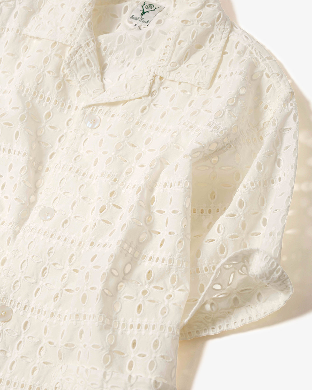 CABANA SHIRT - CUTWORK EMBROIDERY ¥26,400