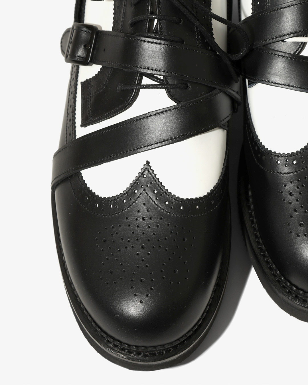 STRAP WINGTIP SHOES ¥49,500