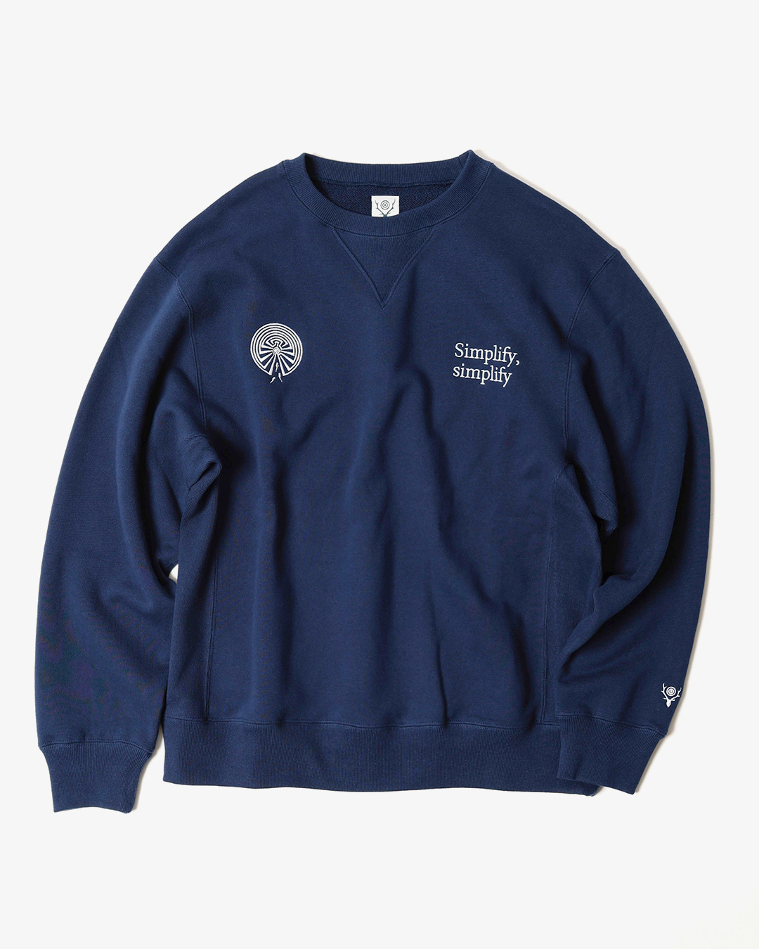 CREW NECK SWEAT SHIRT - COTTON FRENCH TERRY ¥19,800