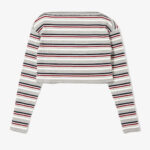 TWO-WAYS SPENCER BASQUE SHIRT - RANDOM STRIPE ¥19,800