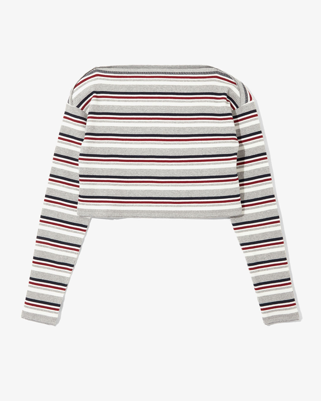 TWO-WAYS SPENCER BASQUE SHIRT - RANDOM STRIPE ¥19,800