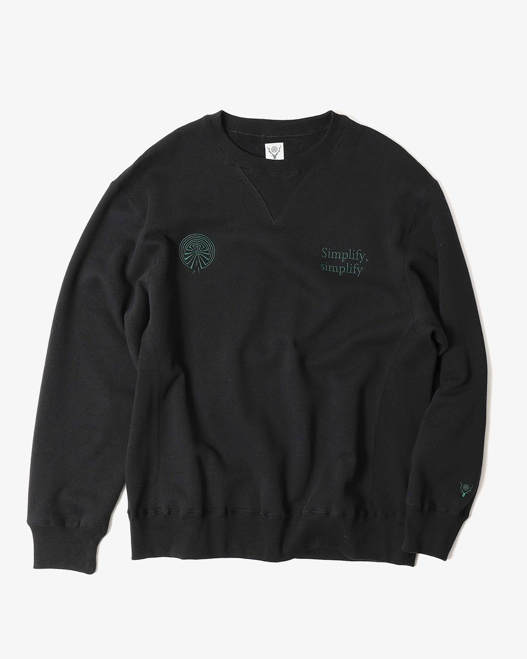 CREW NECK SWEAT SHIRT - COTTON FRENCH TERRY ¥19,800