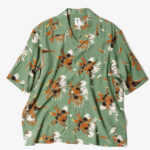 S/S OPEN COLLAR SHIRT