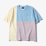 3COLOR BLOCK PRINT POCKET TEE ¥25,300