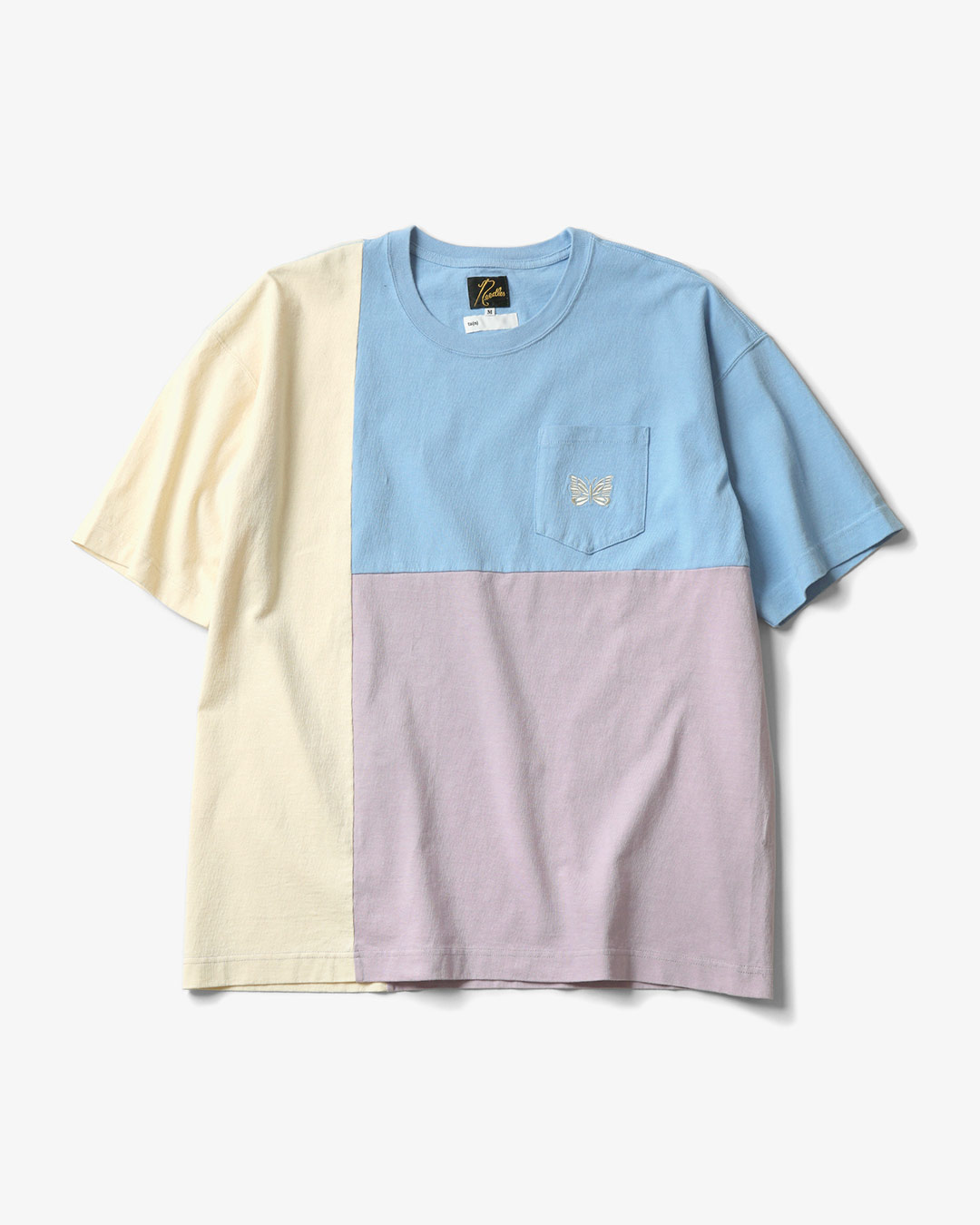 3COLOR BLOCK PRINT POCKET TEE ¥25,300