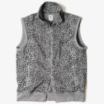 SLEEVELESS TRAINER JACKET - POLY JQ. / LEOPARD ¥23,100