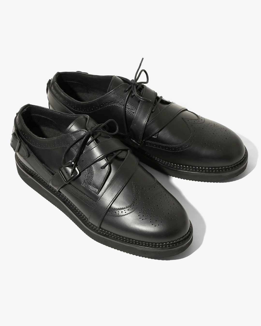 STRAP WINGTIP SHOES ¥49,500