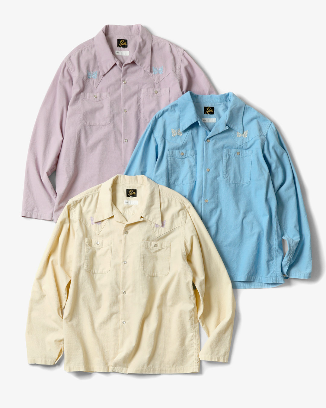 L/S COWBOY ONE - UP SHIRT - GARMENT DYE ¥47,300
