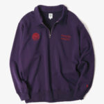 HALF ZIPPED SWEAT SHIRT - COTTON FRENCH TERRY ¥20,900