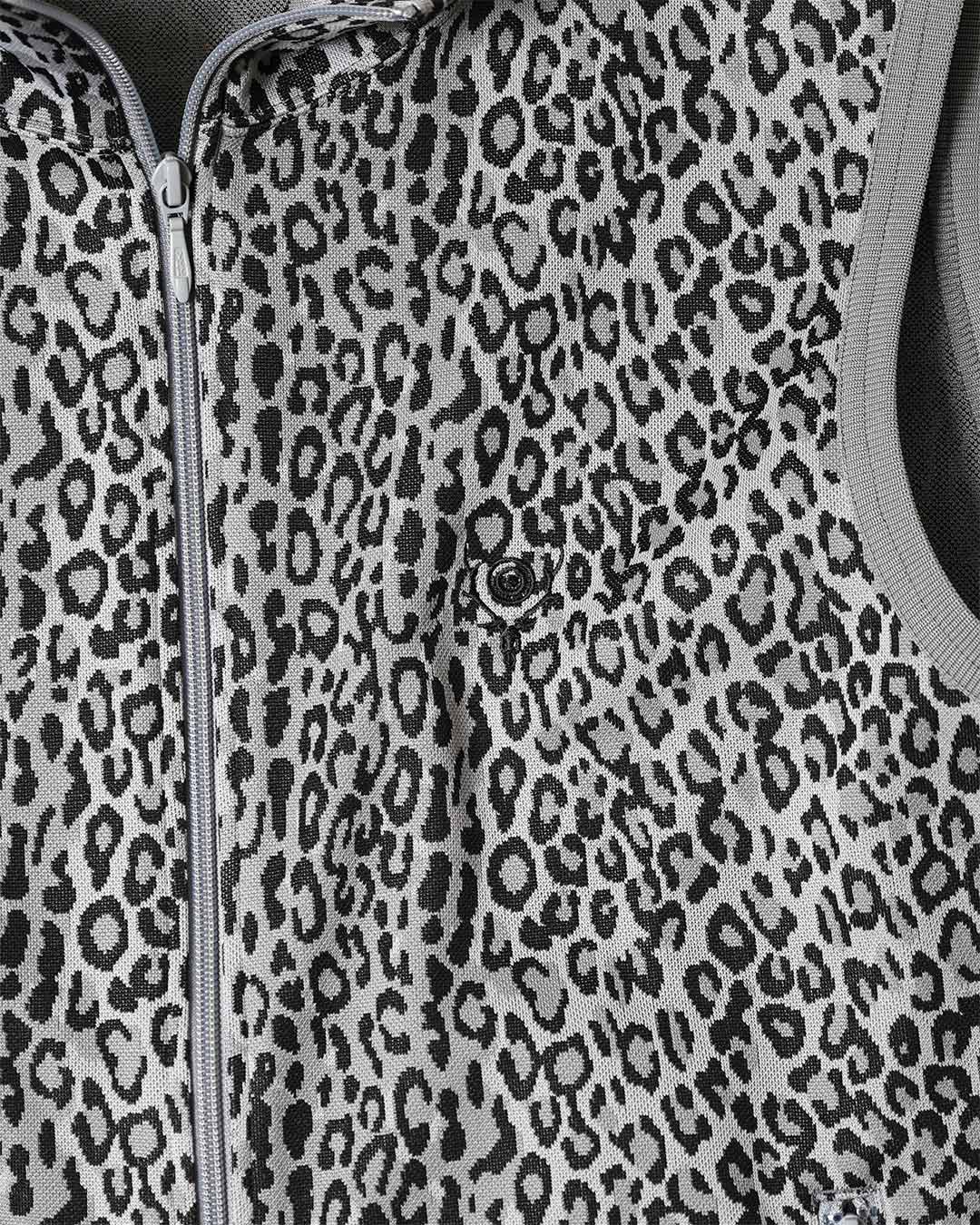 SLEEVELESS TRAINER JACKET - POLY JQ. / LEOPARD ¥23,100