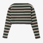 TWO-WAYS SPENCER BASQUE SHIRT - RANDOM STRIPE ¥19,800