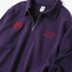 HALF ZIPPED SWEAT SHIRT - COTTON FRENCH TERRY ¥20,900