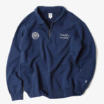 HALF ZIPPED SWEAT SHIRT - COTTON FRENCH TERRY ¥20,900