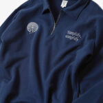 HALF ZIPPED SWEAT SHIRT - COTTON FRENCH TERRY ¥20,900