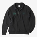 HALF ZIPPED SWEAT SHIRT - COTTON FRENCH TERRY ¥20,900