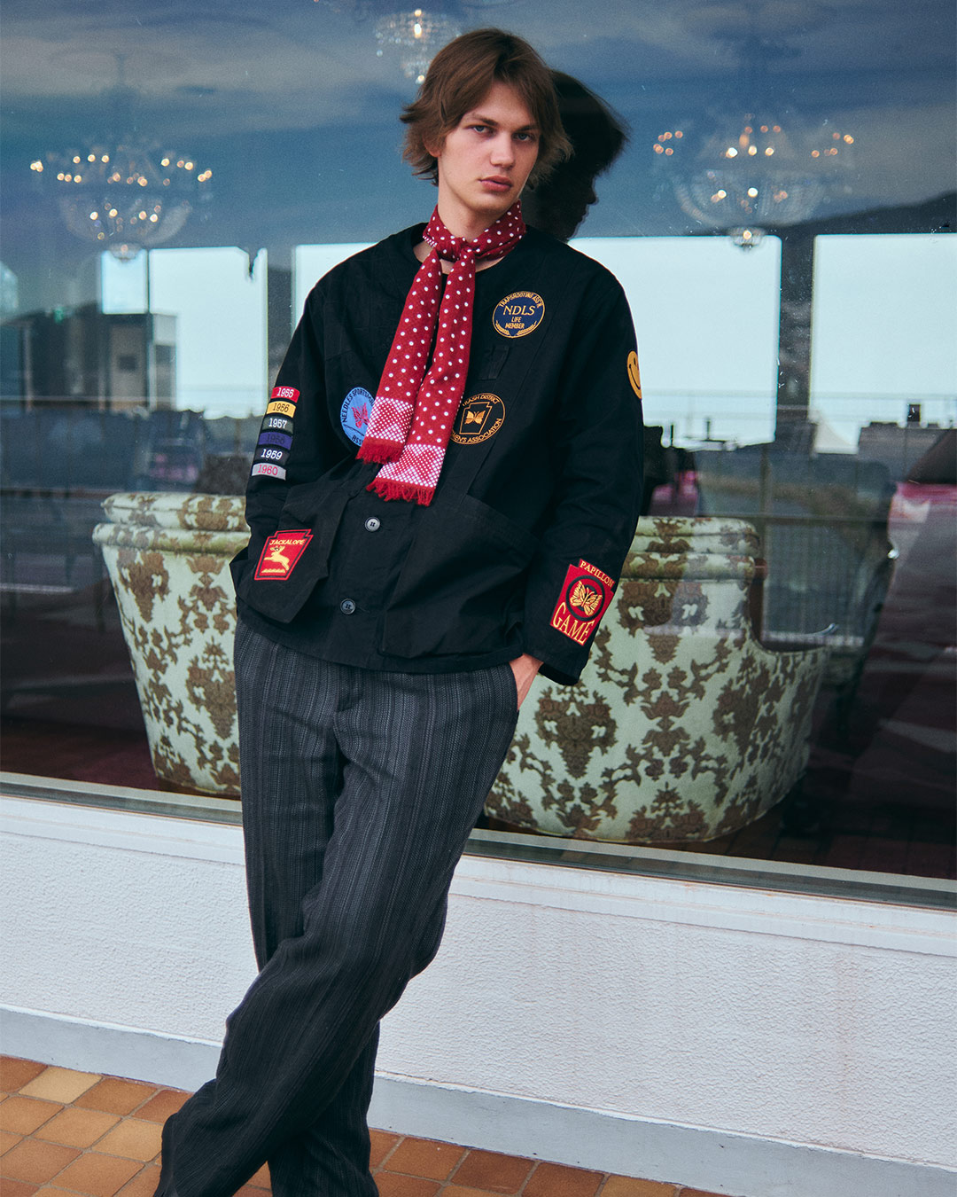 SHOOTING JACKET - WAXED CLOTH ¥100,100