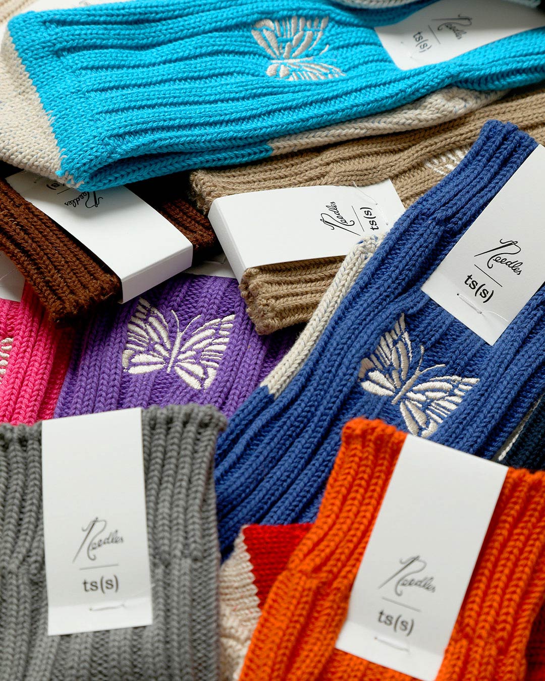 UNPAIRED COTTON RIB SOCK ¥1,980