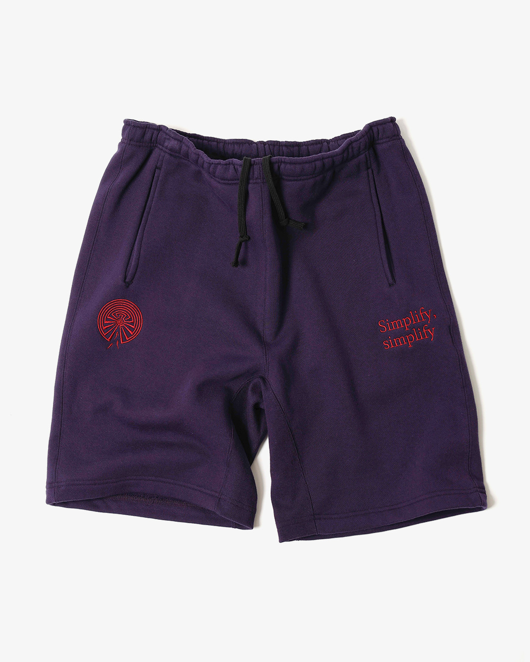 STRING SWEAT SHORT - COTTON FRENCH TERRY ¥17,600