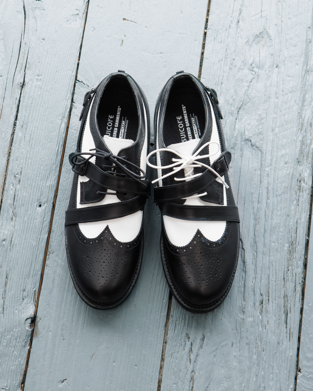 STRAP WINGTIP SHOES ¥49,500