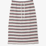 PENCIL SKIRT - RANDOM STRIPE ¥24,200